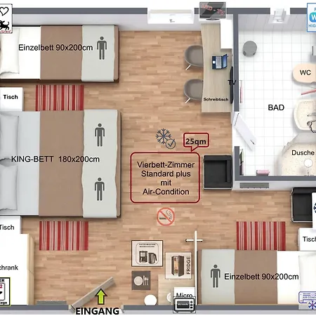 Hotel Garni Rodenbach 2*